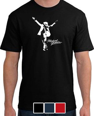   JACKSON BLACK LARGE MENS T SHIRT POP MUSIC ROCK KING DANCE DISCO