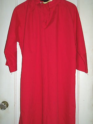 gaspard label red young persons red cassock age 12