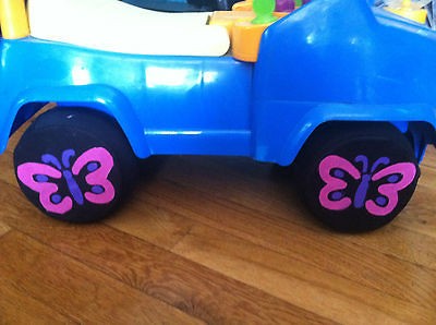 BUTTERFLY Kidems Wheelsox wheel covers. Made in USA PROTECTS Floors