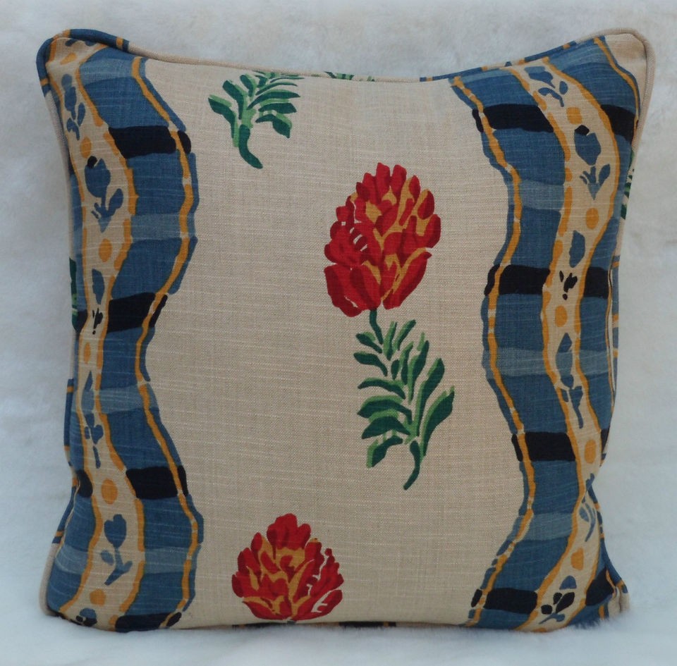 GP & J Baker Fabric, Pine Cone ~ Cushion Cover, Linen Mix, Hanbury 