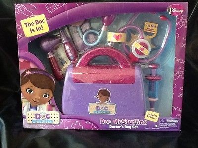   Doc McStuffins JR DR Doctors Kit Playset Its time for a check up