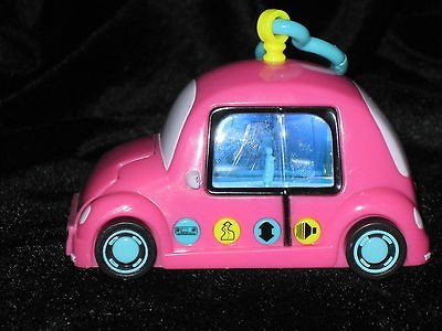 PIXEL CHIX MATTEL HOT PINK INTERACTIVE CAR RARE HARD TO FIND HTF