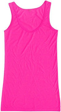 plain neon colors vest dress tank t shirt party nu