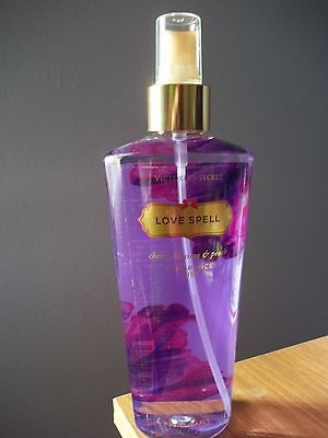 NEW VICTORIAS SECRET LOVE SPELL FRAGRANCE MIST 8.4 FL. OZ.