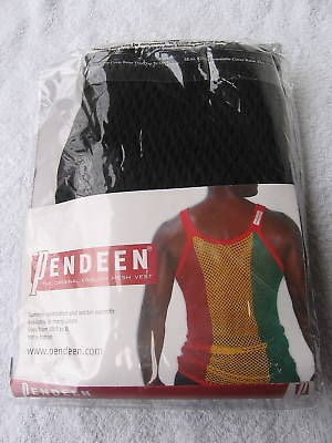 TANK~SELASSIE~​MESH~COOL~LARG​E~RASTA~STRING VEST~LG~PENDEE​N 