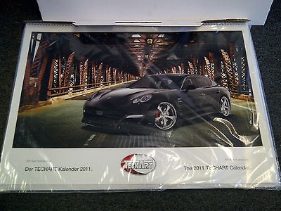 TechArt 11 Color Calender RARE Porsche Gemballa Panamera Turbo 911 