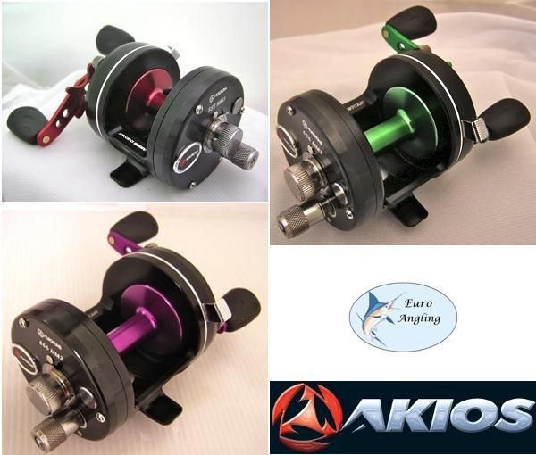 AKIOS TOURNO 555 or 656 or 666 MM3 SEA FISHING CASTING/BEACH 