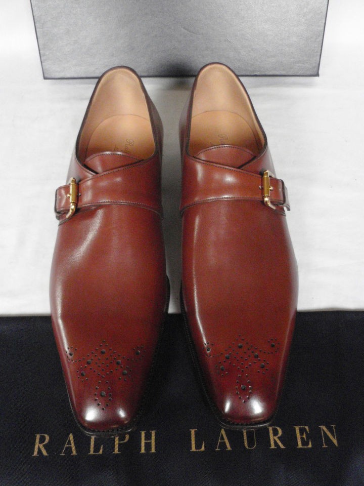   MTO for RALPH LAUREN Purple Label Monkstrap Shoes UK 11.5 E £950