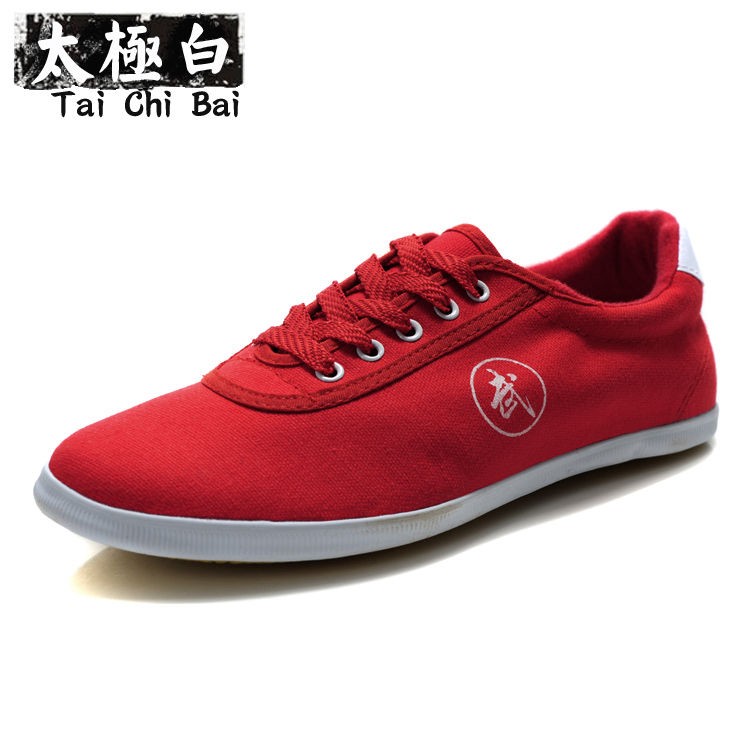    Authentic WU Wushu KungFu shoes Sneakers canvas 35 44 EUR red NWT