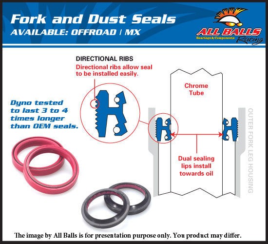 dust seal only kit suzuki rg125 euro 1993 time left