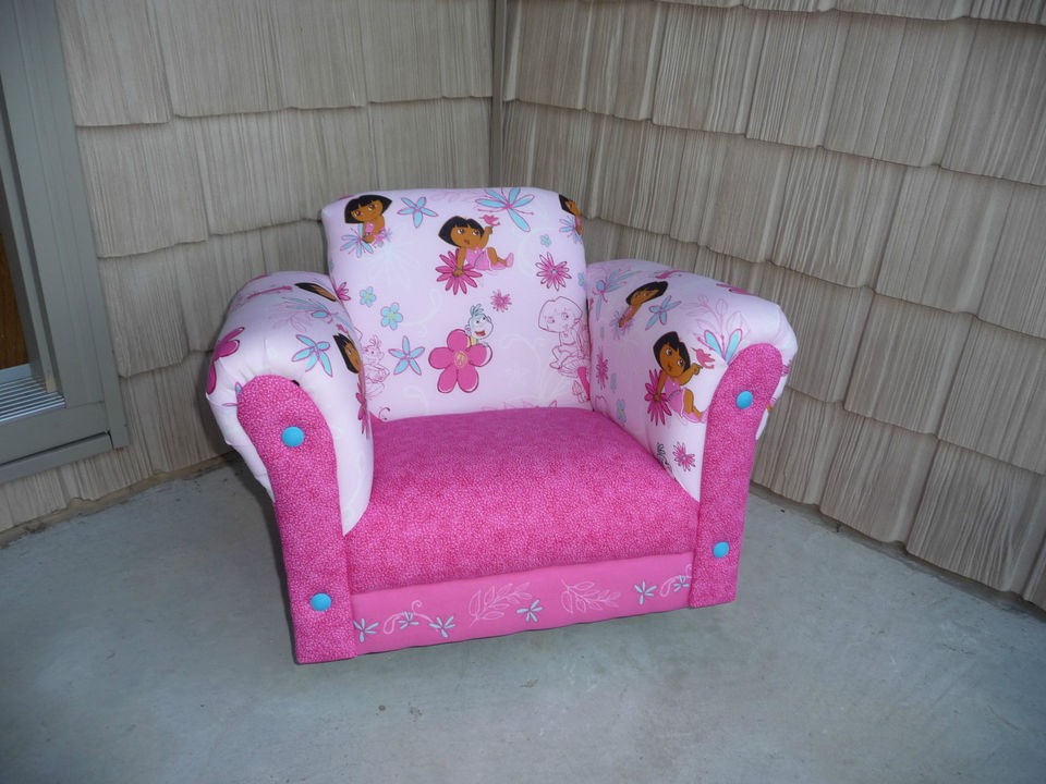 CHILDRENS DORA THE EXPLORER ROCKER ROCKING CHAIR WITHOUT OTTOMAN