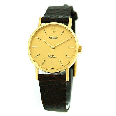 rolex cellini 18k yellow gold classic 5109 papers box one