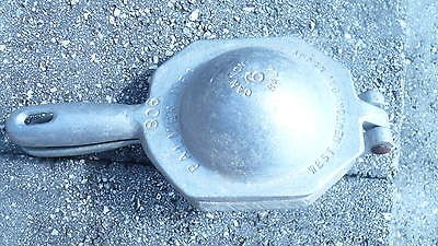   listed C. PALMER NO.6 CANNON BALL NO 806 SINKER MOLD WEST NEWTON PA