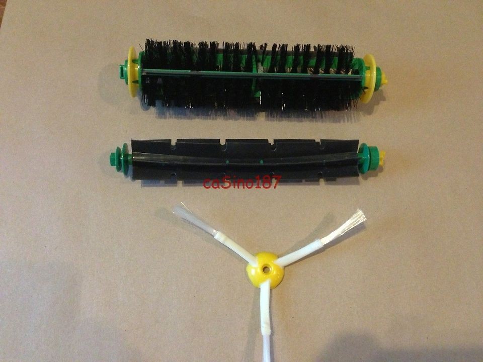 NEW Roomba 500 600 Series Beater +Bristle Brush Set Pet 530 550 560 