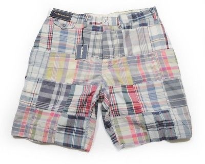 nwt ralph lauren polo mens madras shorts new