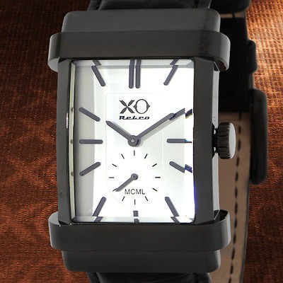 XO Retro Top Hat Rolls Royce Silver Wraith DNA Luxury White Dial Watch 