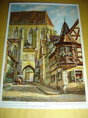   ~ ROTHENBURG OB DER TAUBER ST. JAKOBSKIRCHE UND FEUERLEINSERKE​R