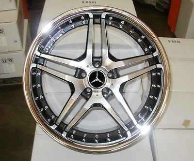 19 Euromag EM2 Rims Mercedes Benz w204 C250 C300 C350 w212 E350 E500 