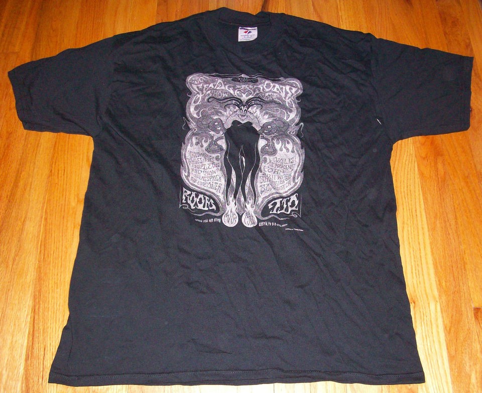   SHOWCASE 2004 XL T SHIRT Dixie Witch Speedealer Acid King Sasquatch