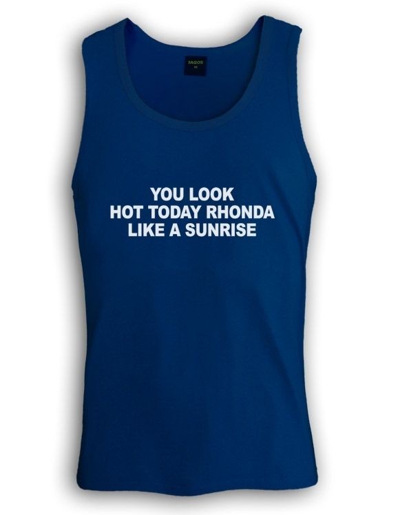 Ketut Rhonda Like Sunrise Singlet AAMIs car insurance funny cool tee