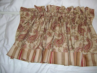 ralph lauren paisley valance 55 wx161 2 l time left