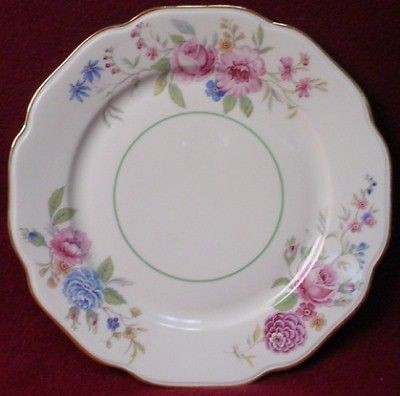 schlaggenwald china lafayette czechoslovakia salad plate  