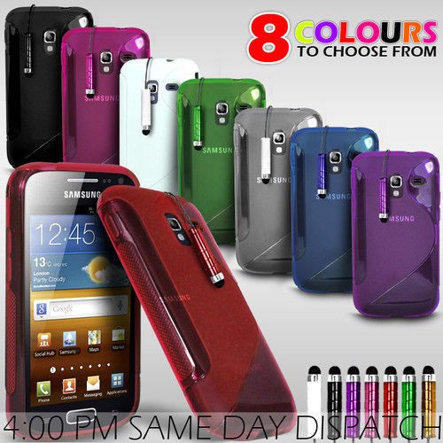 PREMIUM S LINE WAVE GEL SKIN CASE COVER + FREE SCREEN GUARD + FREE 