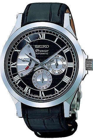 Seiko Premier Automatic Power Reserve Mens Watch SPB005J1 SPB005