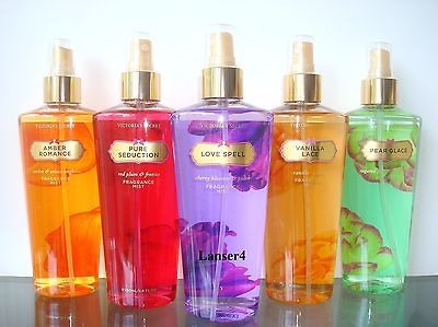 victoria s secret body spray mist mix match x 5