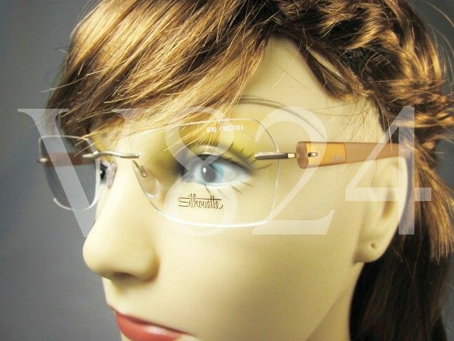 silhouette enviso eyeglasses sweet caramel 6743 6062