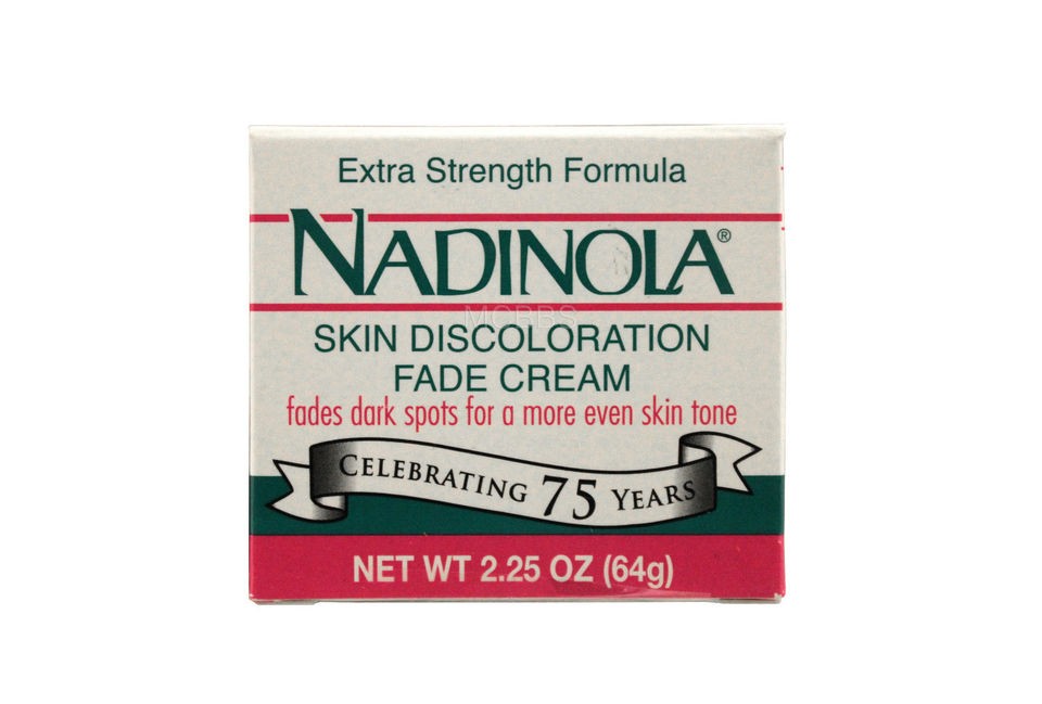 NADINOLA SKIN DISCOLORATION FADE CREAM EXTRA STRENGTH FORMULA 2.25 OZ 