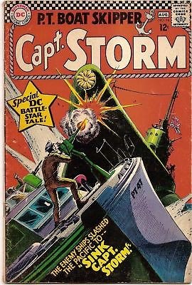 1966 p t boat skipper capt storm 14 marvel comics