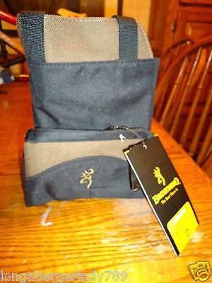 Browning HIDALGO Bags Pouch Compact Bag CASE GRAY RANGE PISTOL AMMO 6 