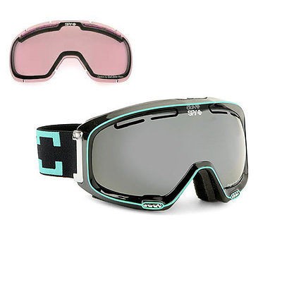   Goggles Black Diamond Bronze Silver Mirror Extra Lens Snowboard NEW