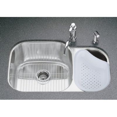 kohler k 3355 na undercounter kitchen sink stainless time left