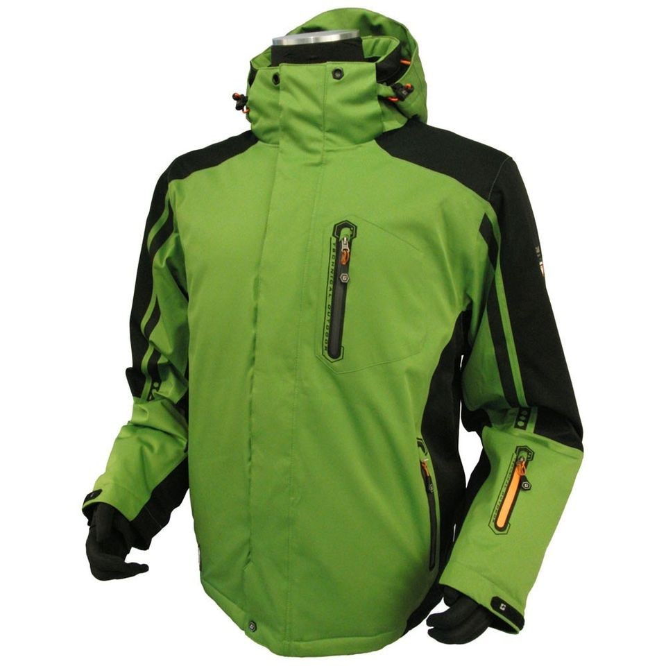 killtec men s leverton jacket green size medium time left