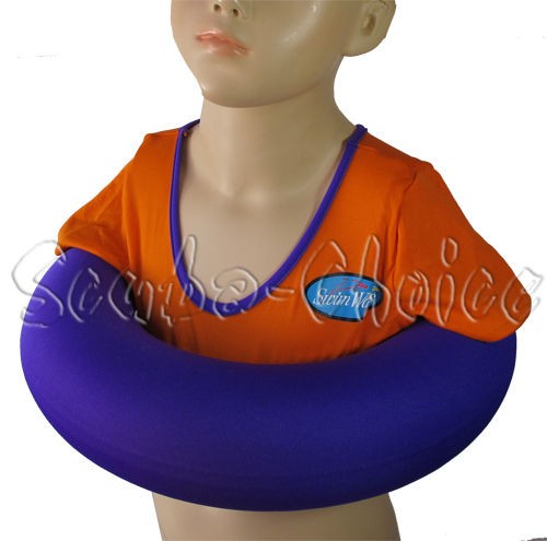 SwimWays Orange Purple Unisex Boy Girl Kids Rubber Tube Swimming 