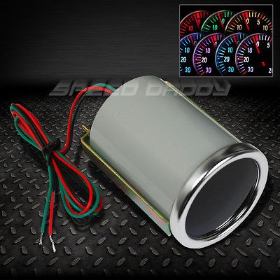    TINTED LED RACING 10K HIGH RPM TACHOMETER GAUGE/METERS 7 COLOR SHIFT