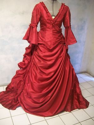 BRAM stoker DRACULA minas VICTORIAN bustle STEAMPUNK valentine DRESS 