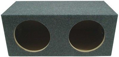 car stereo dual 12 inch sub box rear fire subwoofer