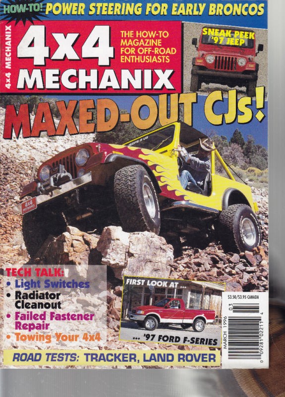 4x4 mechanics 3 96 rav4 land rover geo tracker time