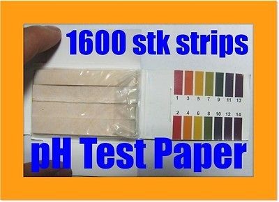 Newly listed Lab Supply 1600 Strips Tester pH Test Paper Full Range (1 