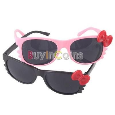 Fashion 80s Retro Cute Costume Girls Womens Bow Tie Sunglasses