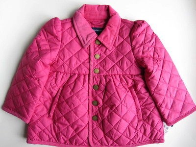 nwt ralph lauren girls barn quilted jacket more options size