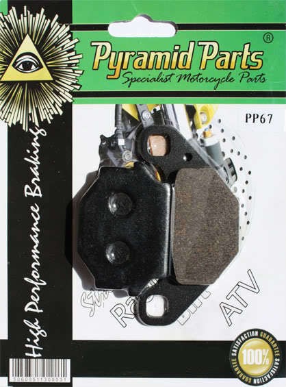 tgb target 425 4x4 09 10 rear brake pads from