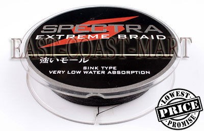 PE DYNEEMA BRAID FISHING LINE 30LB 300M SPECTRA BLACK 328 YARD BRAIDED