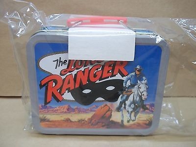New Unused Lone Ranger Cheerios Tin Box or Mini Lunchbox In The 