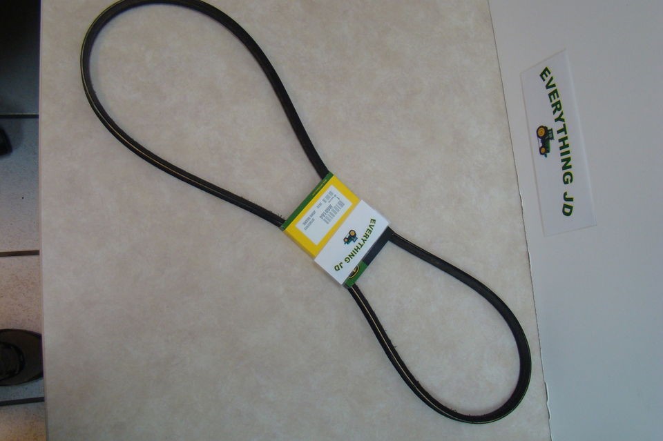 m88184 mower belt for john deere stx38 with yellow deck