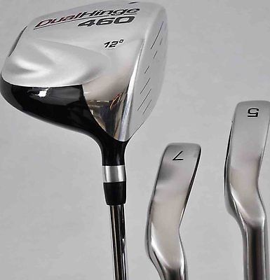 Piece Combo Medicus Golf 460CC D.A. Driver + 7 Iron + 5 Iron Right 