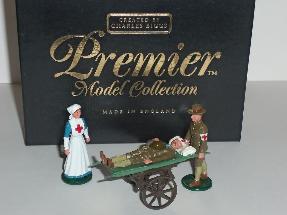 CHARLES BIGGS 9805 PREMIER WW1 TOY SOLDIER US ARMY MEDICAL CORP 